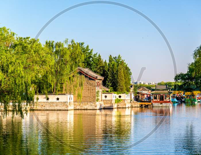 Kunming Lake At The Summer Palace In Beijing