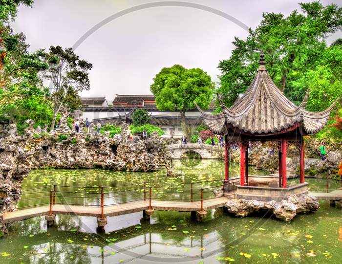 The Lion Grove Garden, A Unesco Heritage Site In China