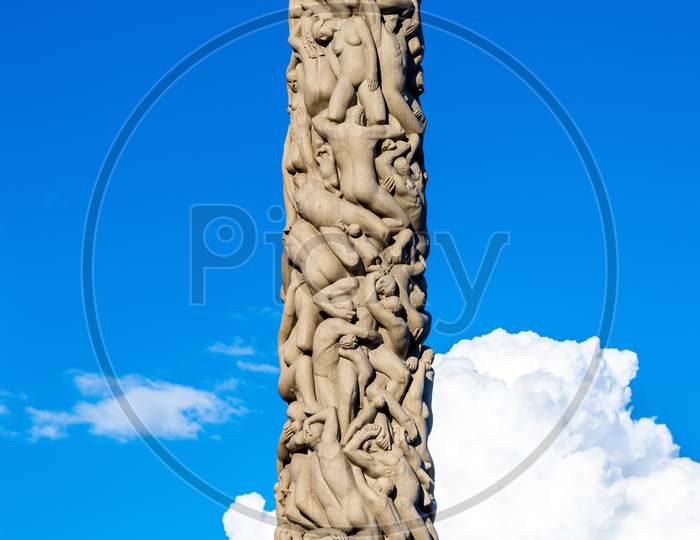 The Monolith Sculpture In Frogner Park - Oslo