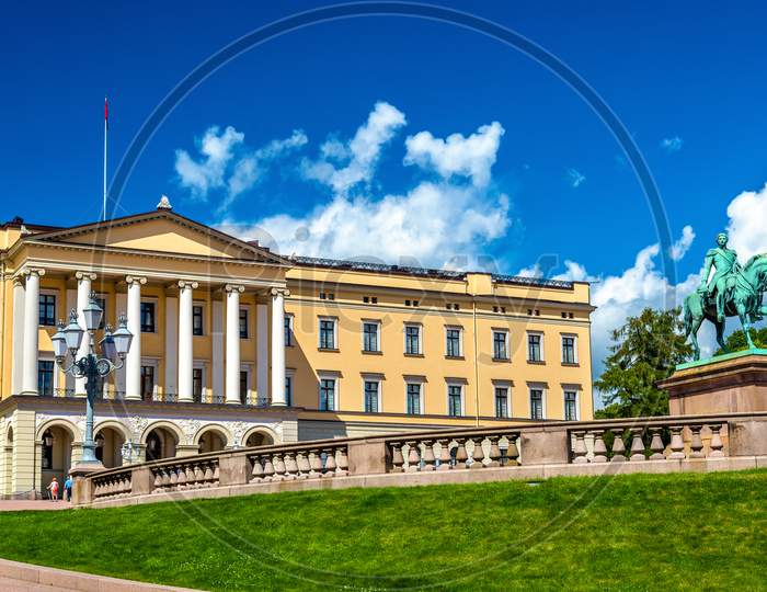 The Royal Palace In Oslo
