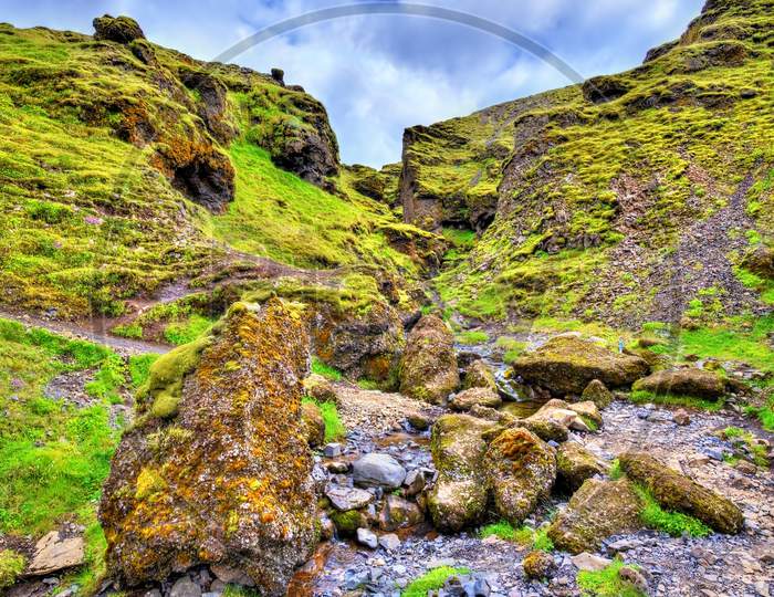 Landscape Near The Skoga River - Iceland