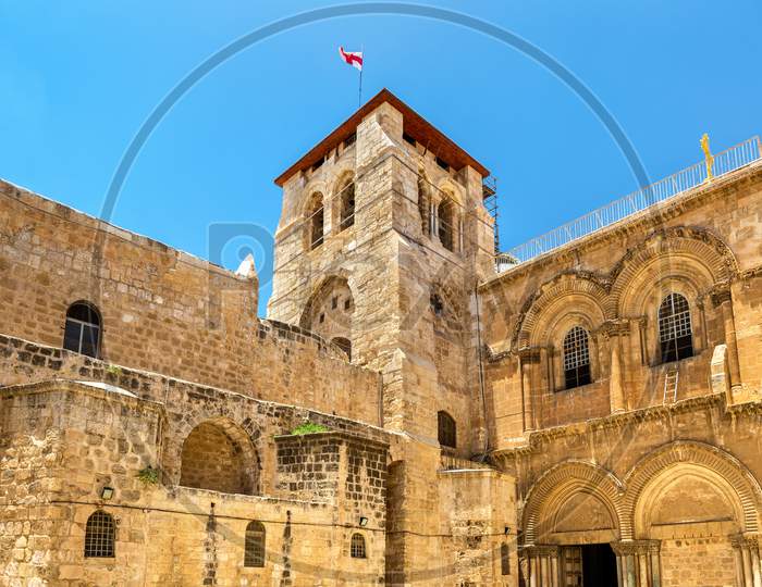 Church Of The Holy Sepulchre In Jerusalem