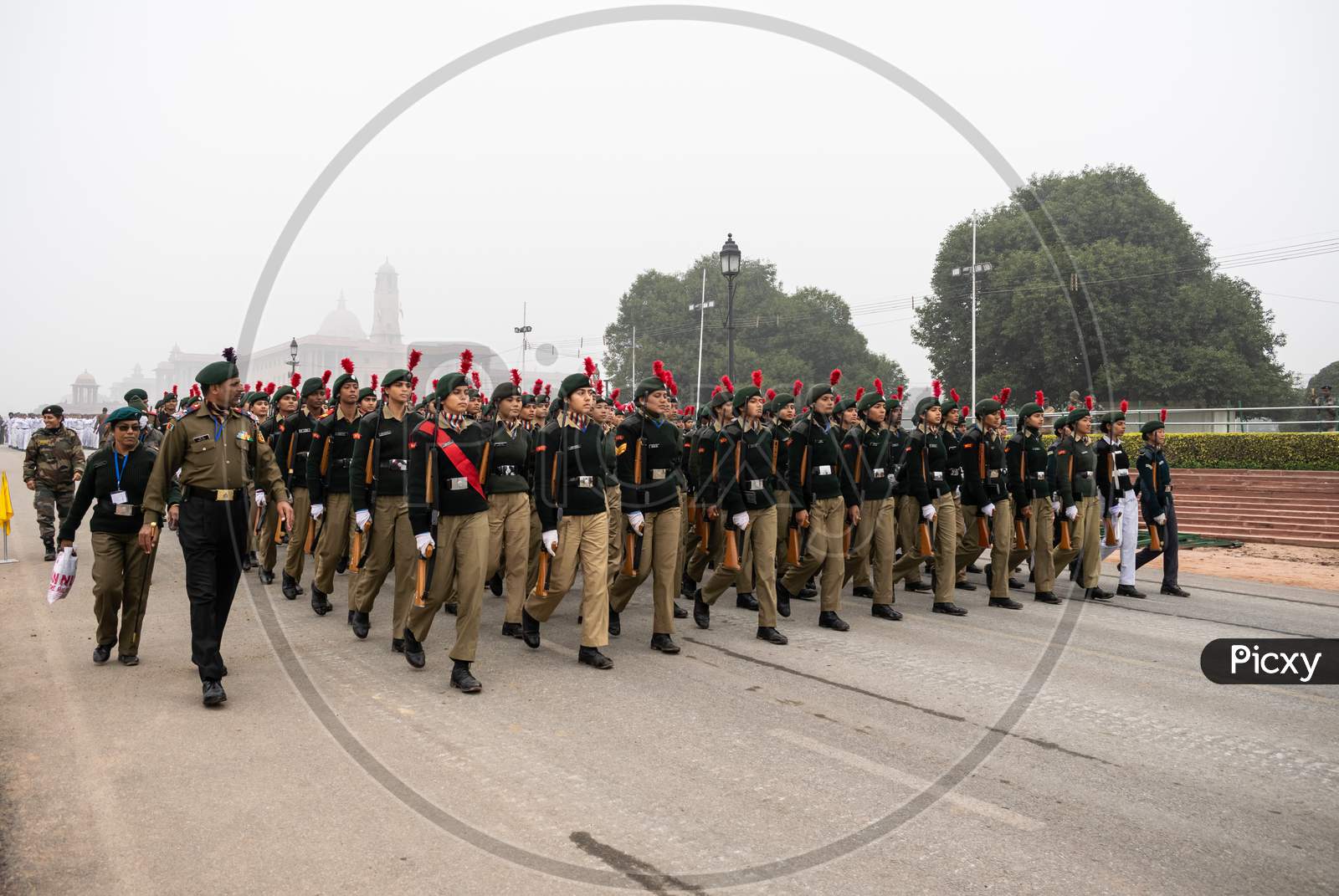 National Cadet Corps NCC Doing Parade Rehearsal For 71st Republic Day 2020