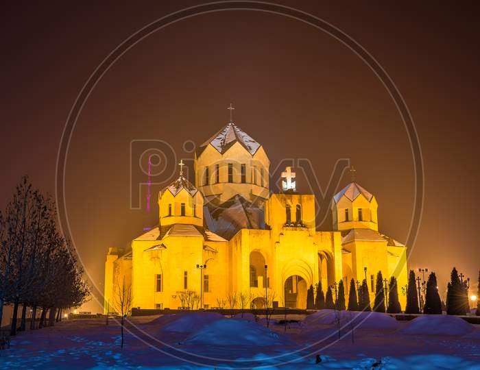 St. Gregory The Illuminator Cathedal In Yerevan
