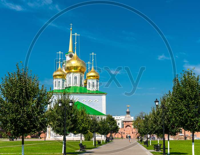 Holy Assumption Cathedral At Tula Kremlin, Russia