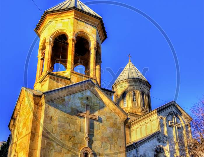 The Kashveti Church Of St. George In Tbilisi