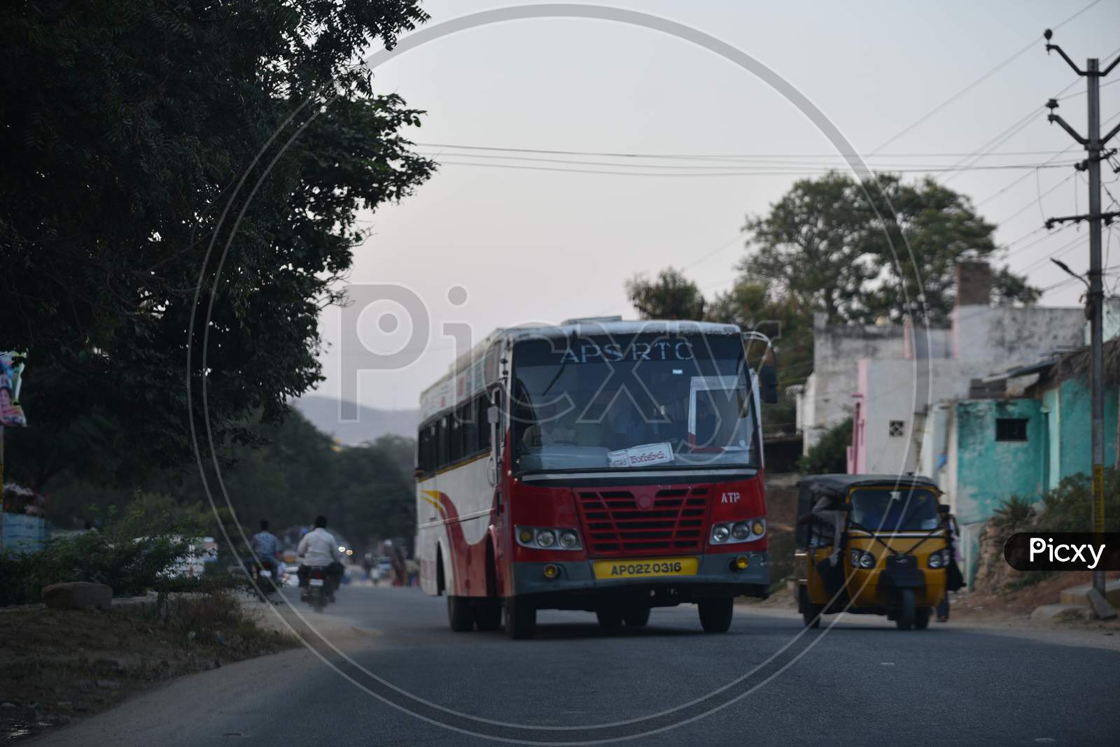 APSRTC Bangalore bus in Penukonda