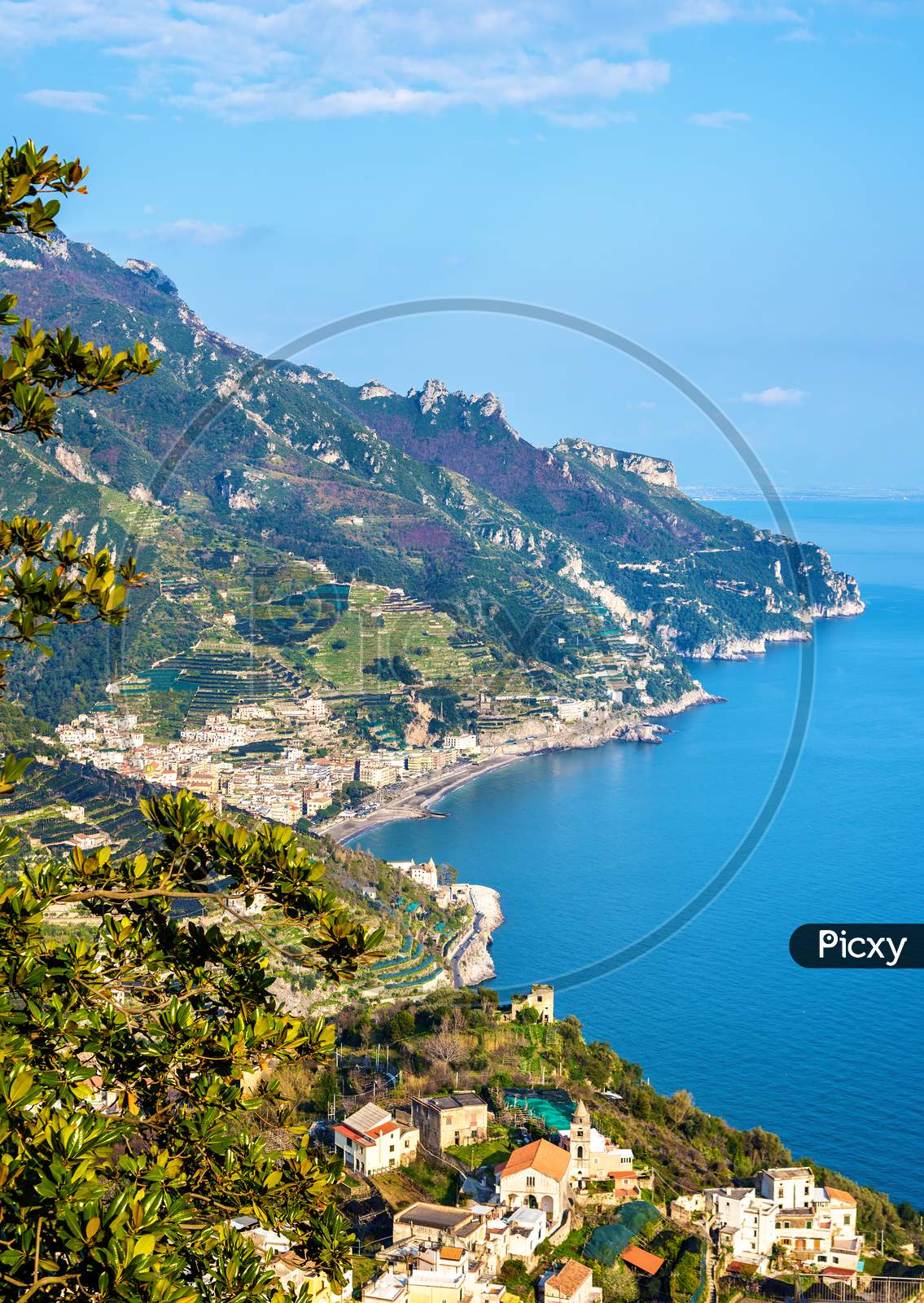 View Of Maiori From Ravello - The Amalfi Coast