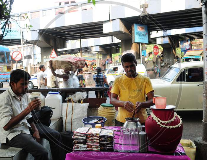 Indian Street Buttermilk Vendor