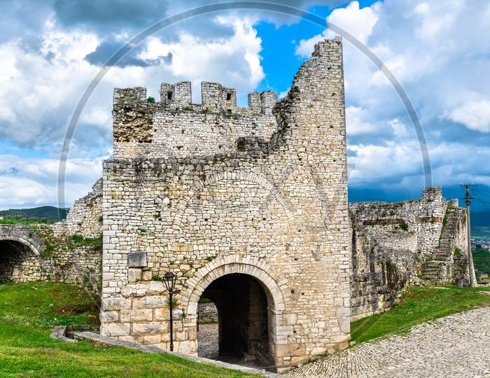 Ruins Of Berat Castle In Albania