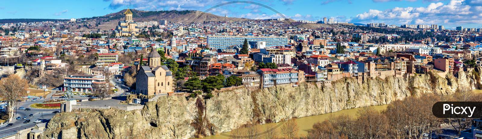 Panoramic View Of Tbilisi, Georgia