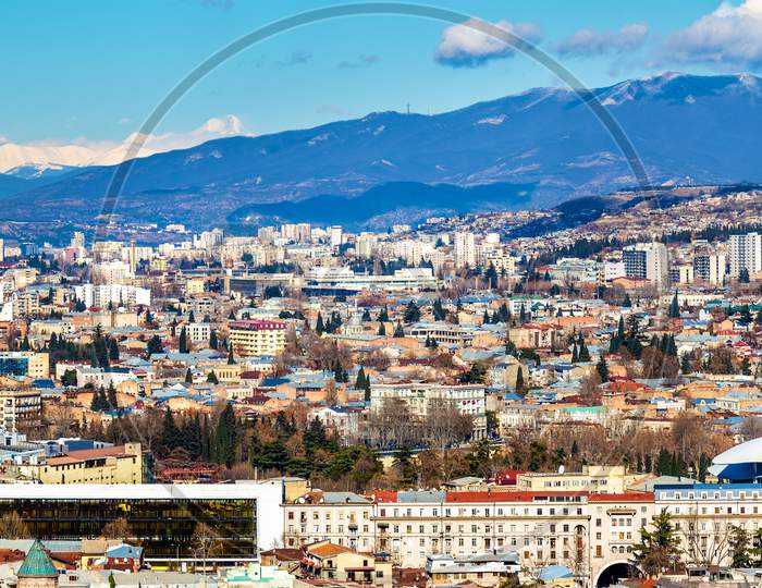 Panoramic View Of Tbilisi, Georgia