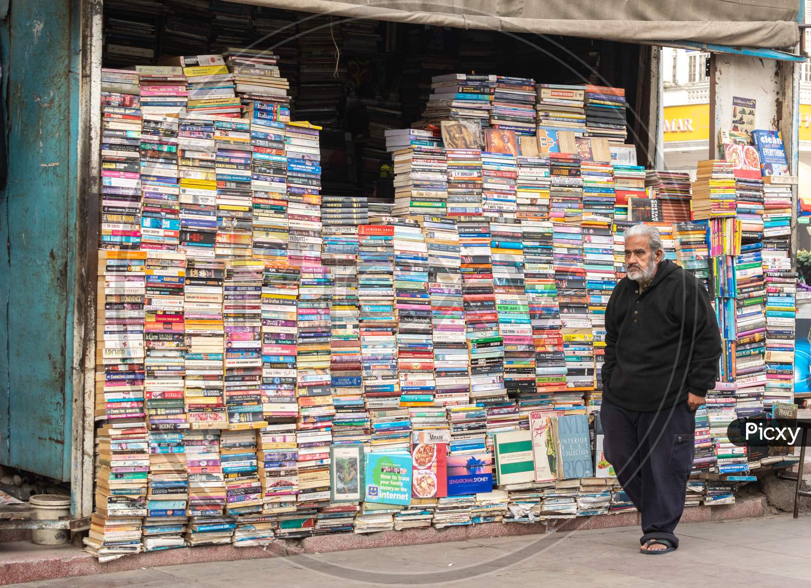 A book store at Connaught place