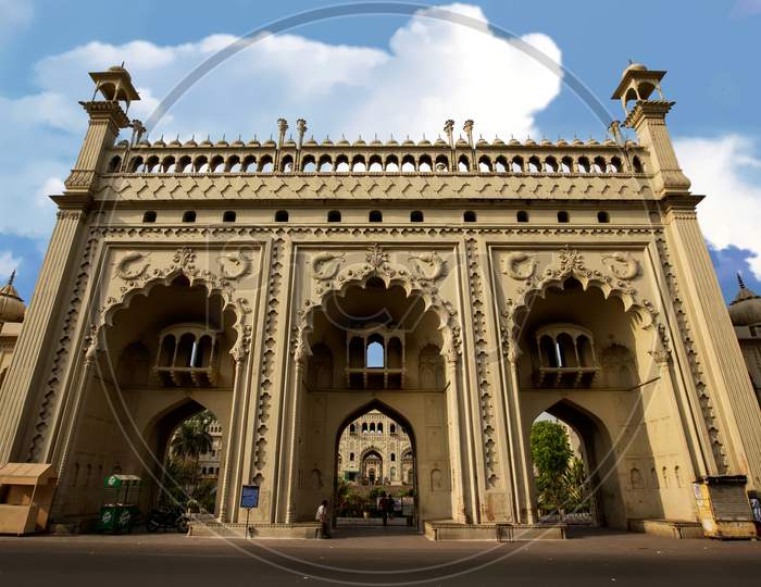 Entrance Gate Of Bara Imambara Or Asfi Masjid, Lucknow