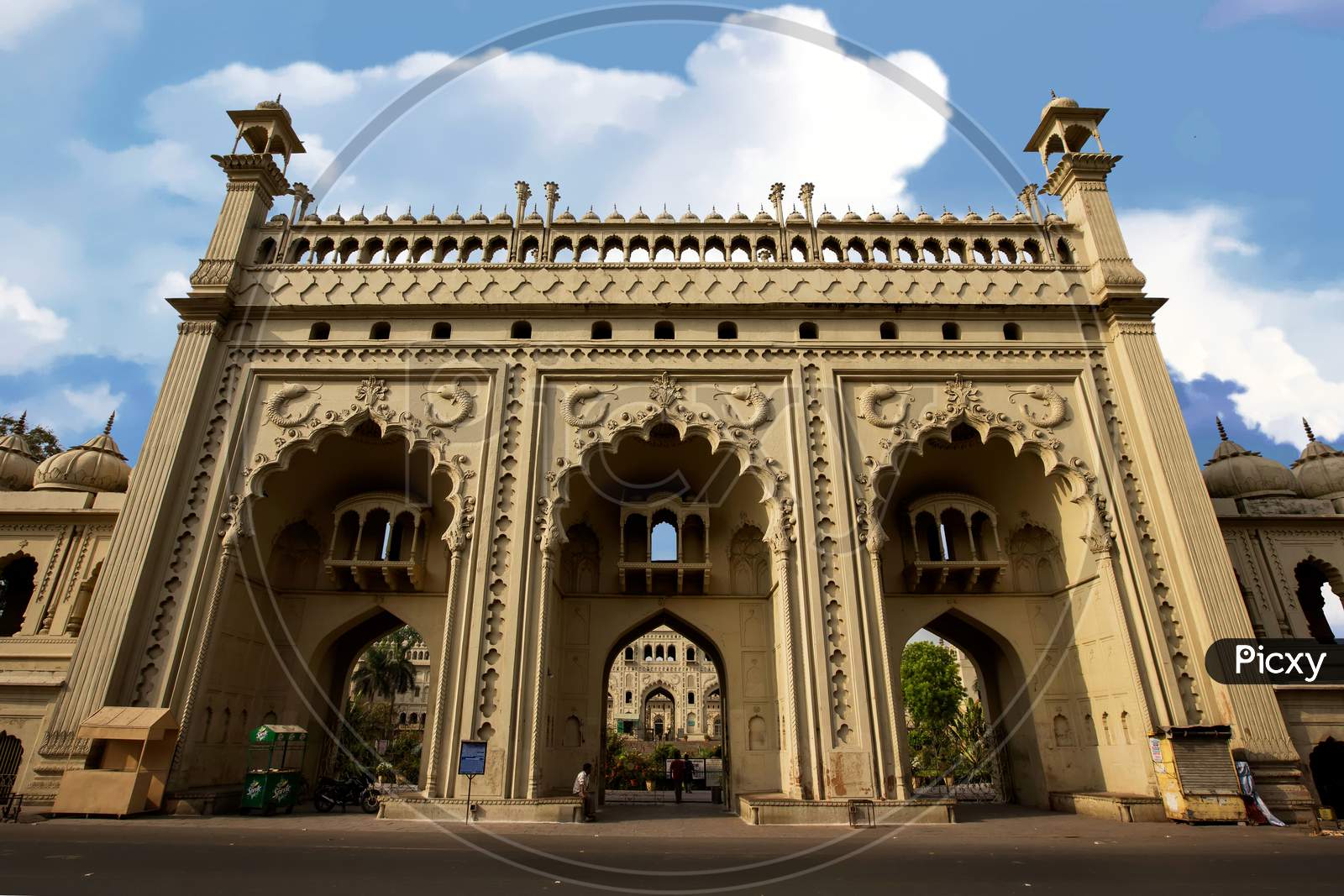 Entrance Gate Of Bara Imambara Or Asfi Masjid, Lucknow