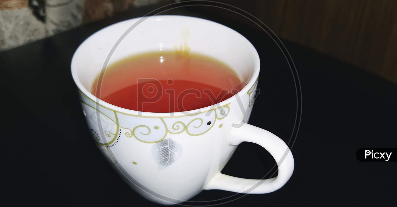 Organic Tea in a Cup