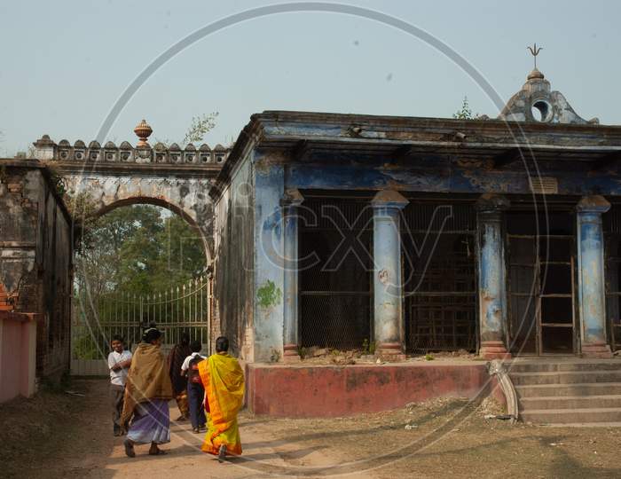 Old Ruins of  Ancient Building In Murshidabad, West Bengal