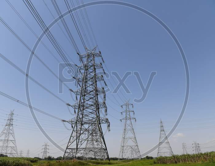 Electricity High Tension Lines