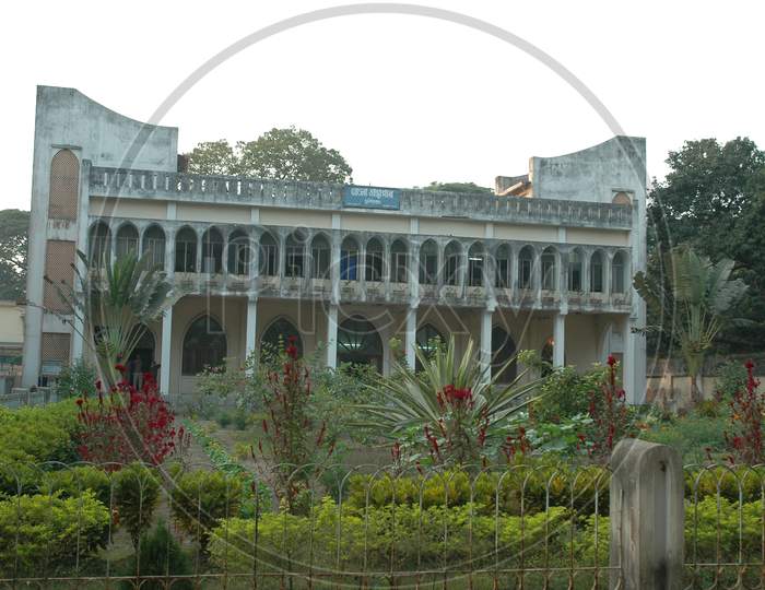 View of a block in Government college of Engineering & Textile Technology in Murshidabad