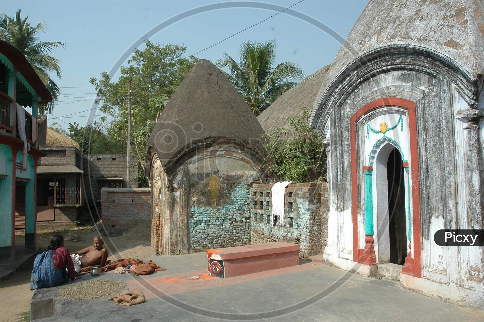 Old Ruins Of Kali Temple in Murshidabad, West Bengal