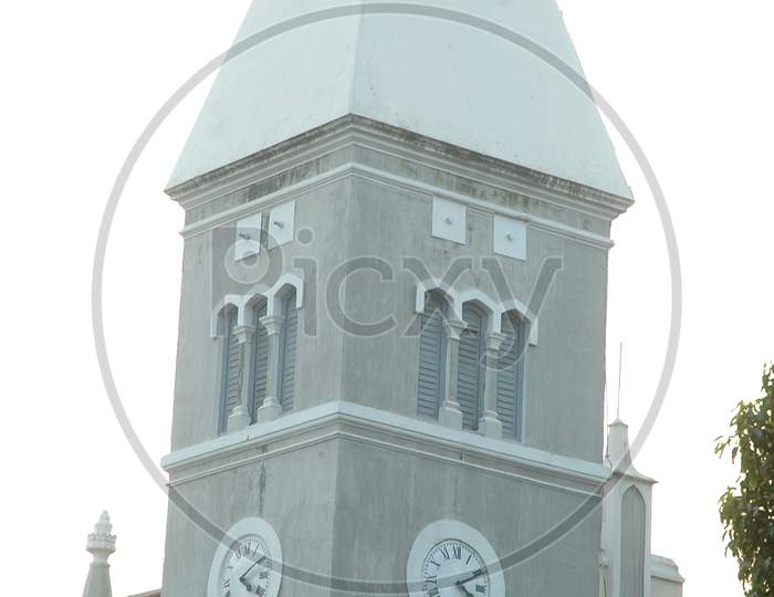 Clock Tower in Krishnath College