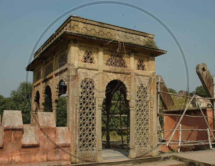 A Gazebo on top of the Gardens