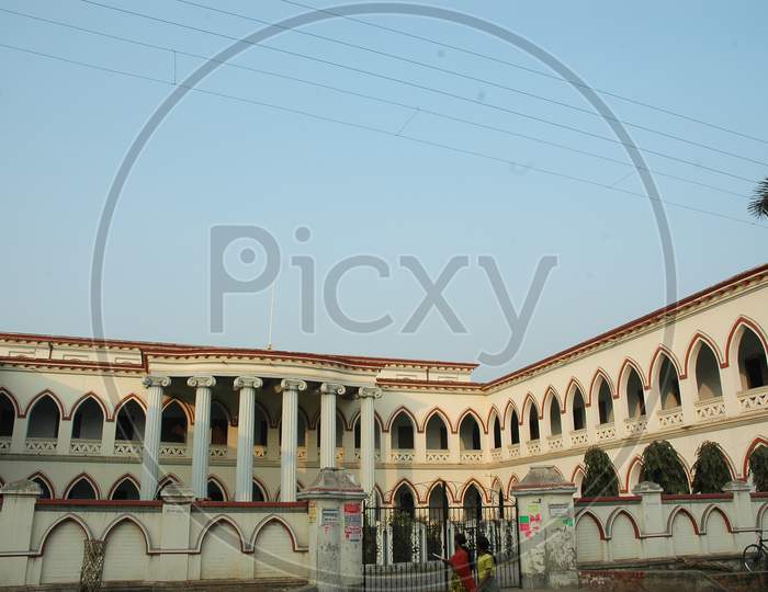 Architecture of Krishnath College in Murshidabad