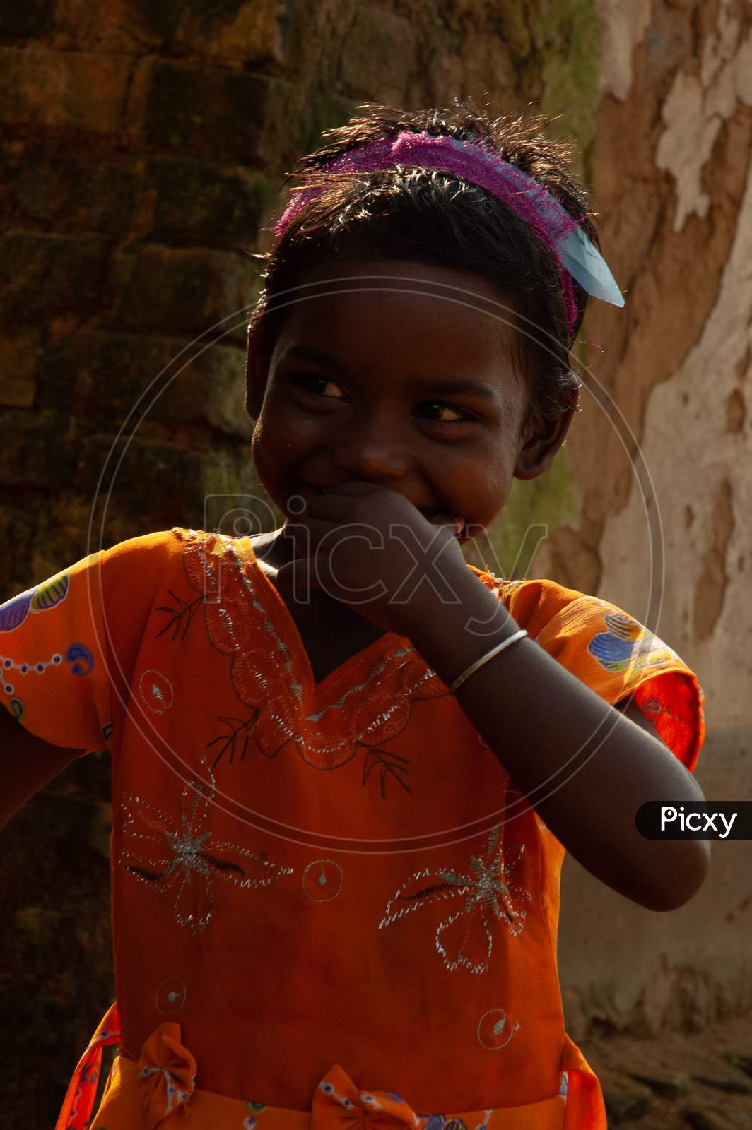 Girl Child In Rural Village of India