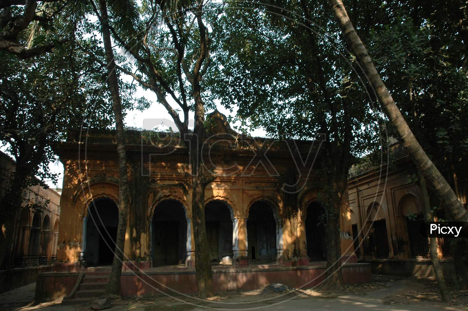 Architecture  of Ancient Buildings At Murshidabad, West Bengal