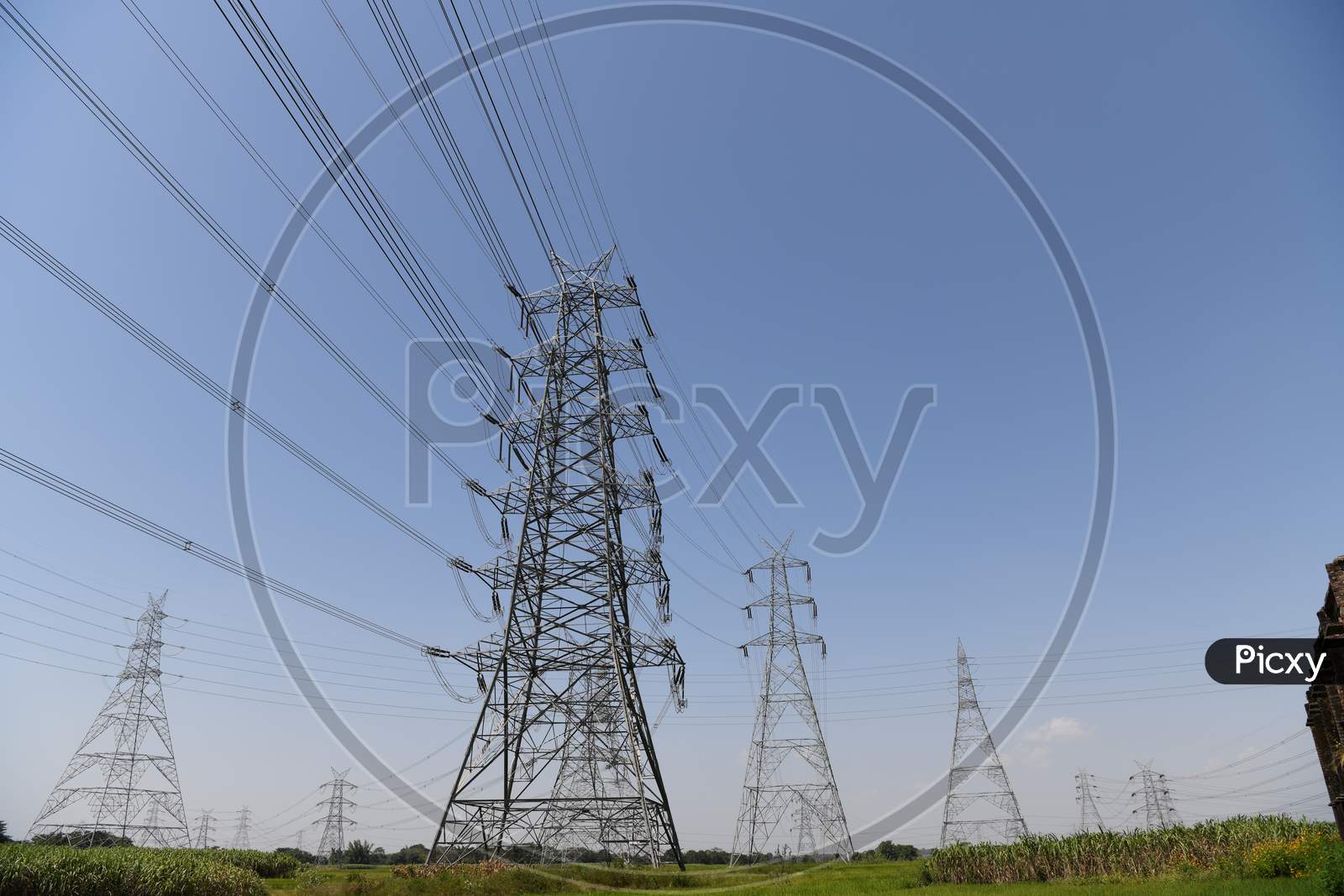 Electricity High Tension Lines