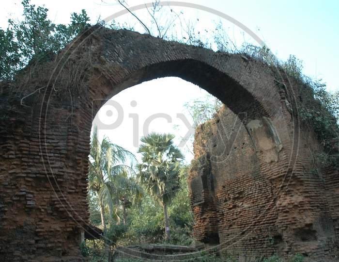 Old Ruins Of Kosh Bagh  In Murshidabad