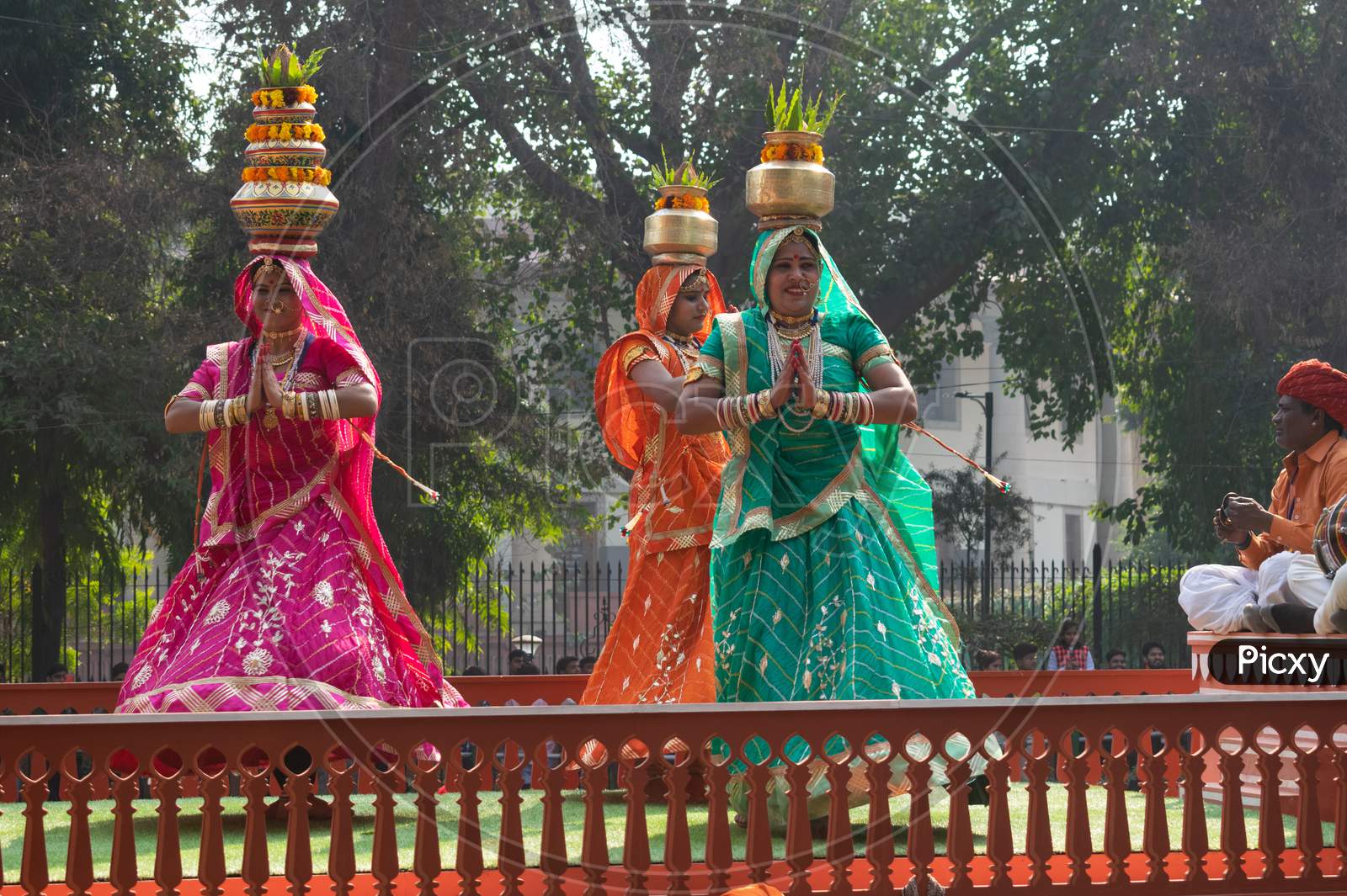 Tableau of Rajasthan state shows culture of rajasthan on 71st republic Day 2020