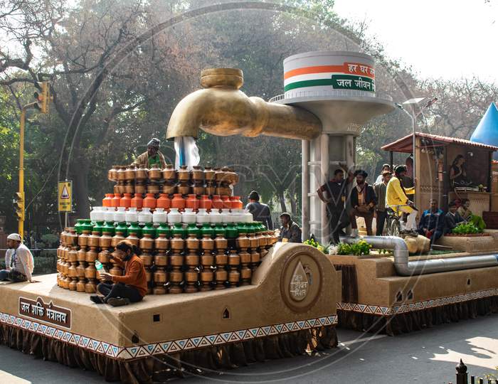 Tableau Of Ministry of Jal Shakti On 71st Republic Day 2020