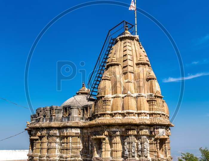 Jain Mandir, a temple on Pavagadh Hill - Gujarat state of India