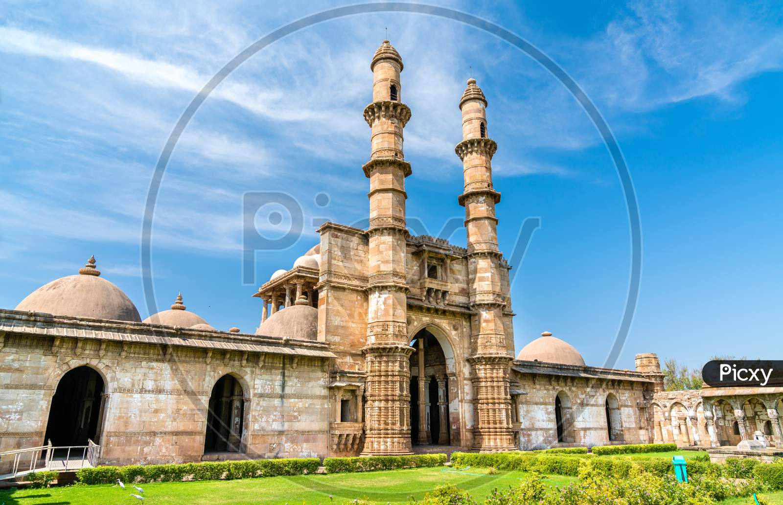 Jami Masjid, A Major Tourist Attraction At Champaner-Pavagadh Archaeological Park - Gujarat, India