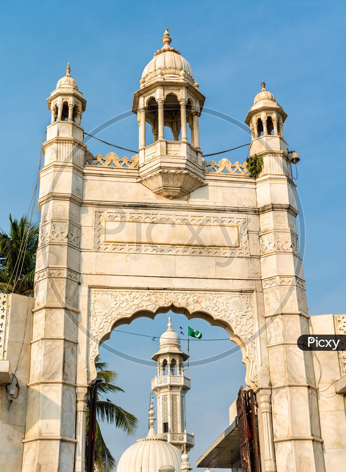 The Haji Ali Dargah, An Island Mausoleum And Pilgrimage Site In Mumbai, India