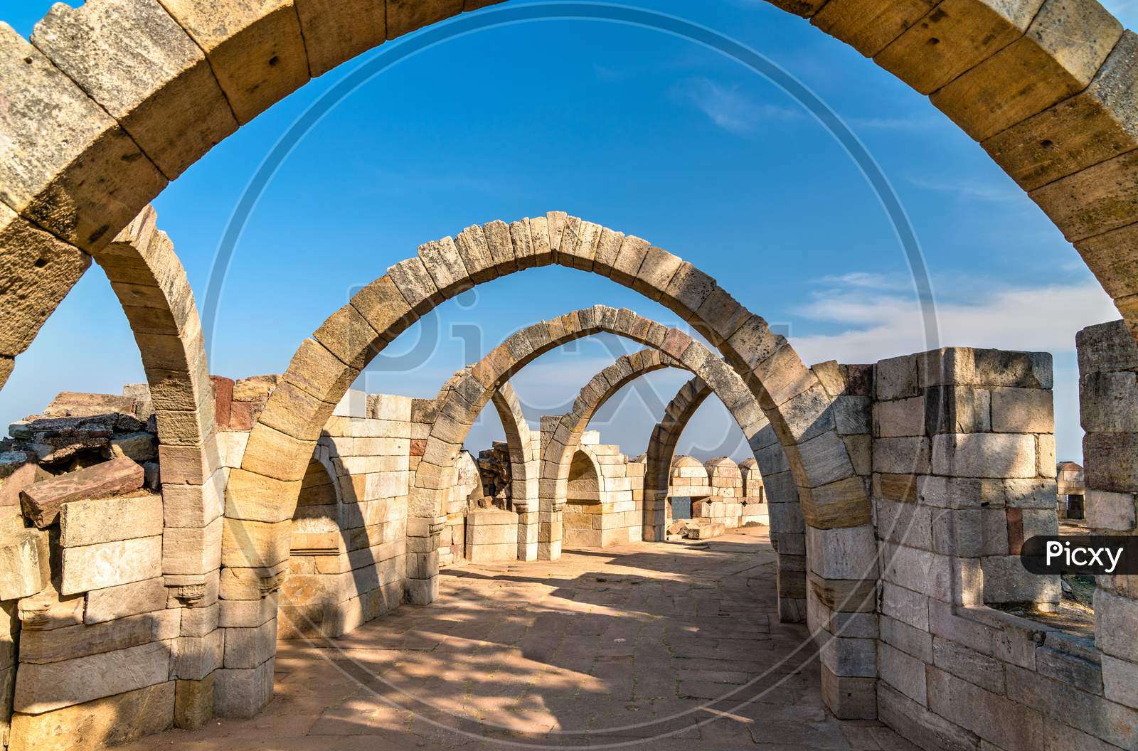 Saat Kaman, Seven Arches At Pavagadh - Gujarat State Of India