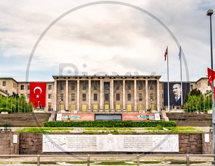 The Grand National Assembly Of Turkey In Ankara