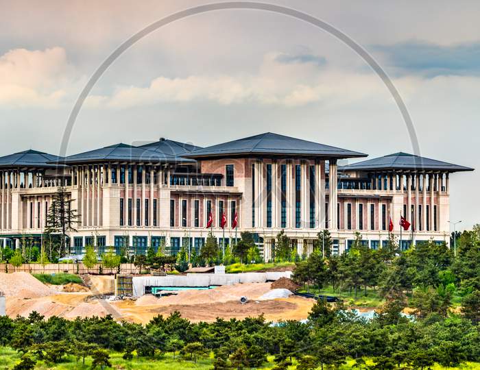 Presidential Palace In Ankara, Turkey