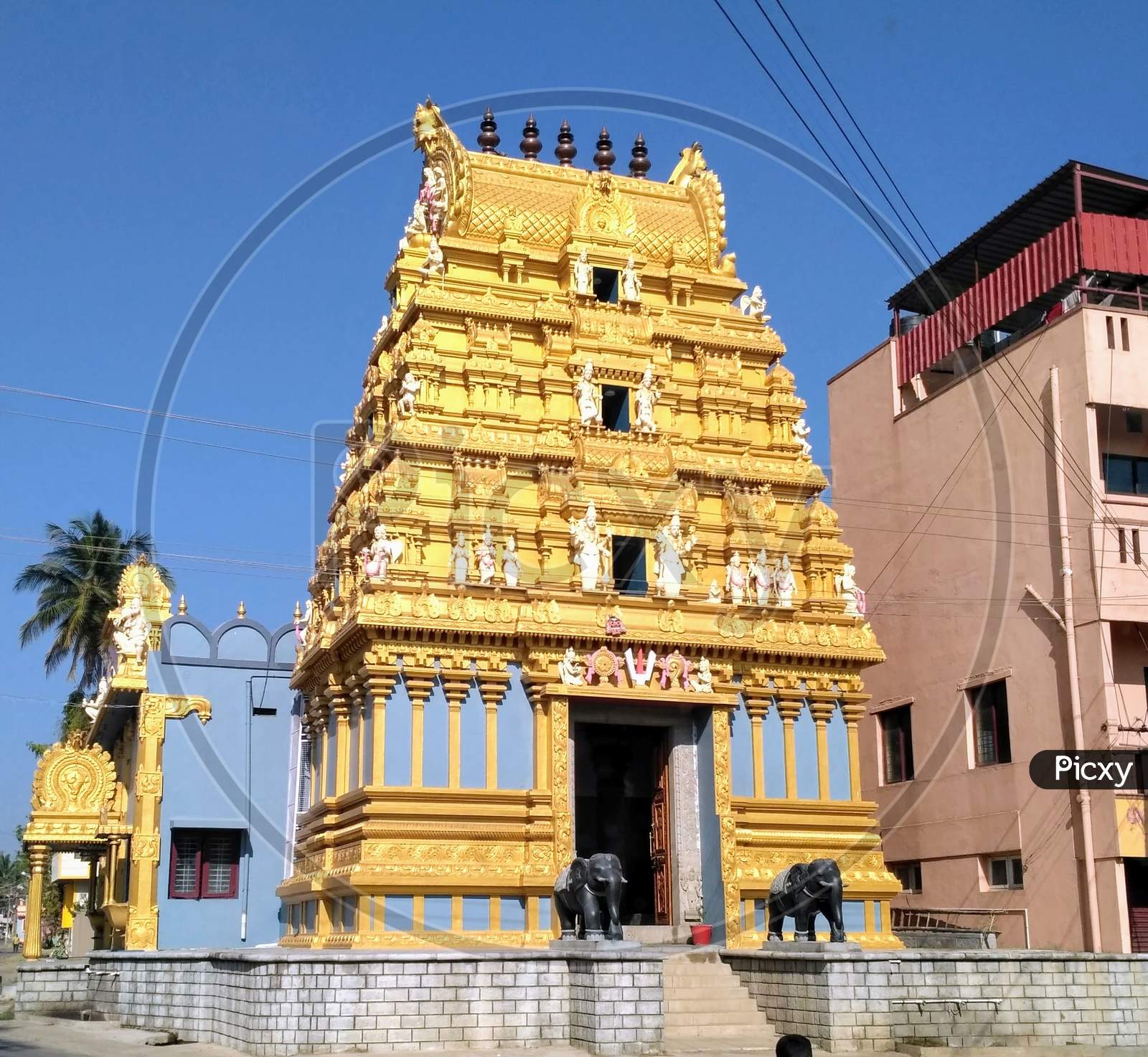 Anjaneya Swamy Temple Chikmaglur Karnataka India