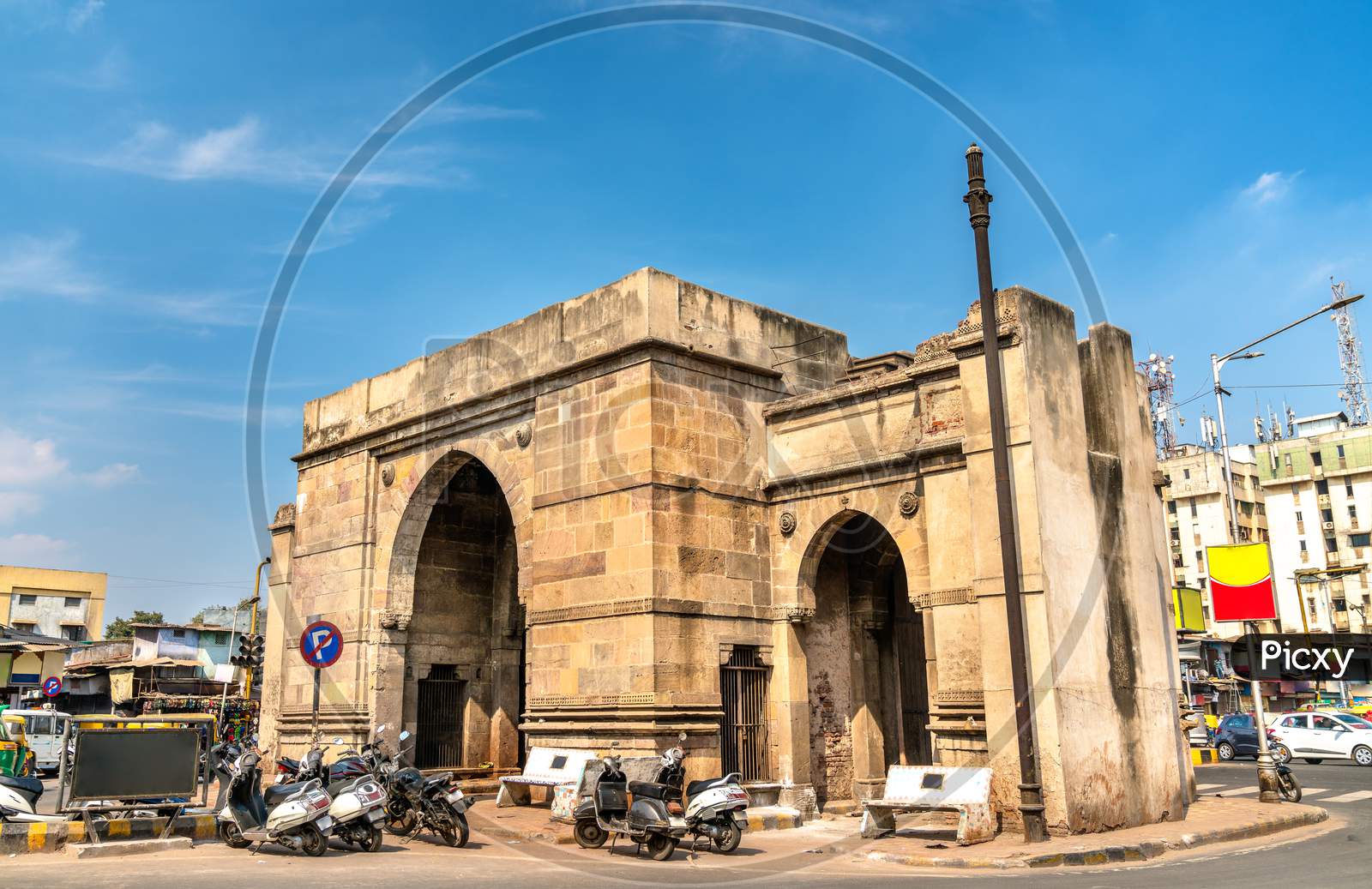 Delhi Gate In Ahmedabad, Gujarat State Of India