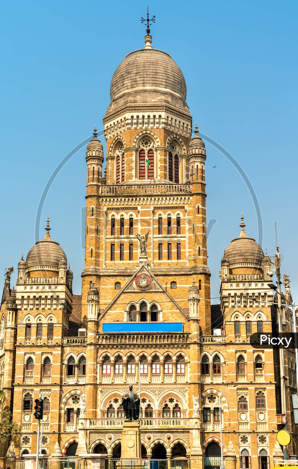Municipal Corporation Building. Built In 1893, It Is A Heritage Building In Mumbai, India