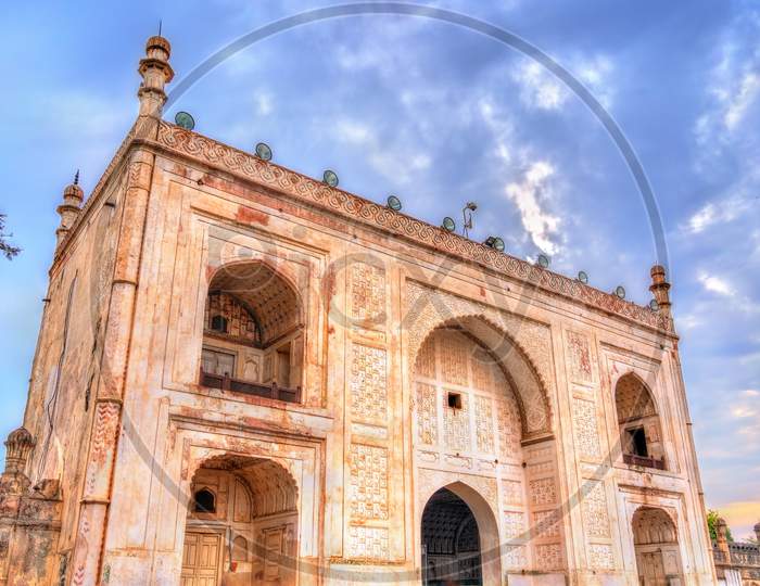 Entrance Of Bibi Ka Maqbara Tomb, Also Known As Mini Taj Mahal. Aurangabad, India