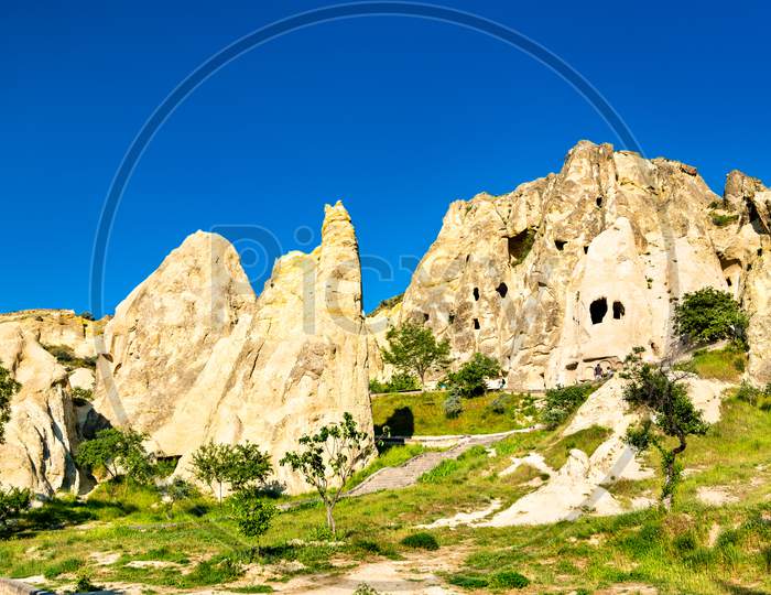 Rock Formations In Goreme - Cappadocia, Turkey