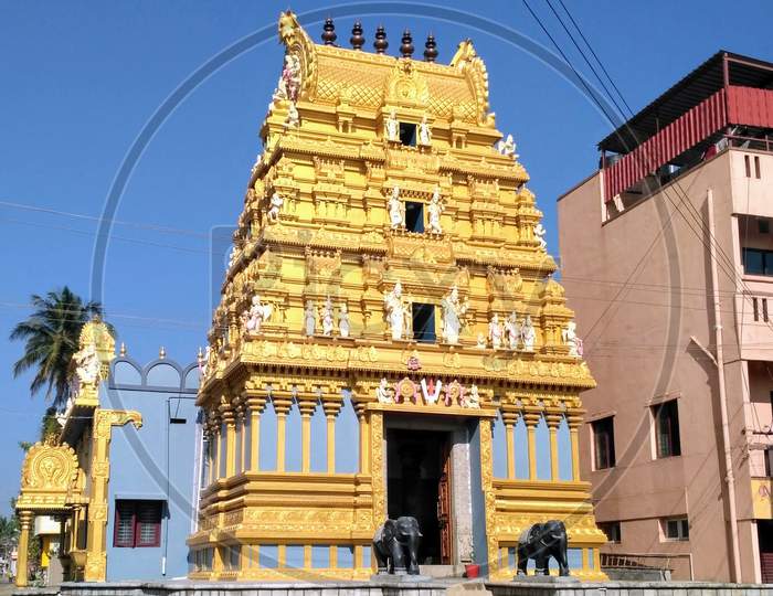 Anjaneya Swamy Temple Chikmaglur Karnataka India