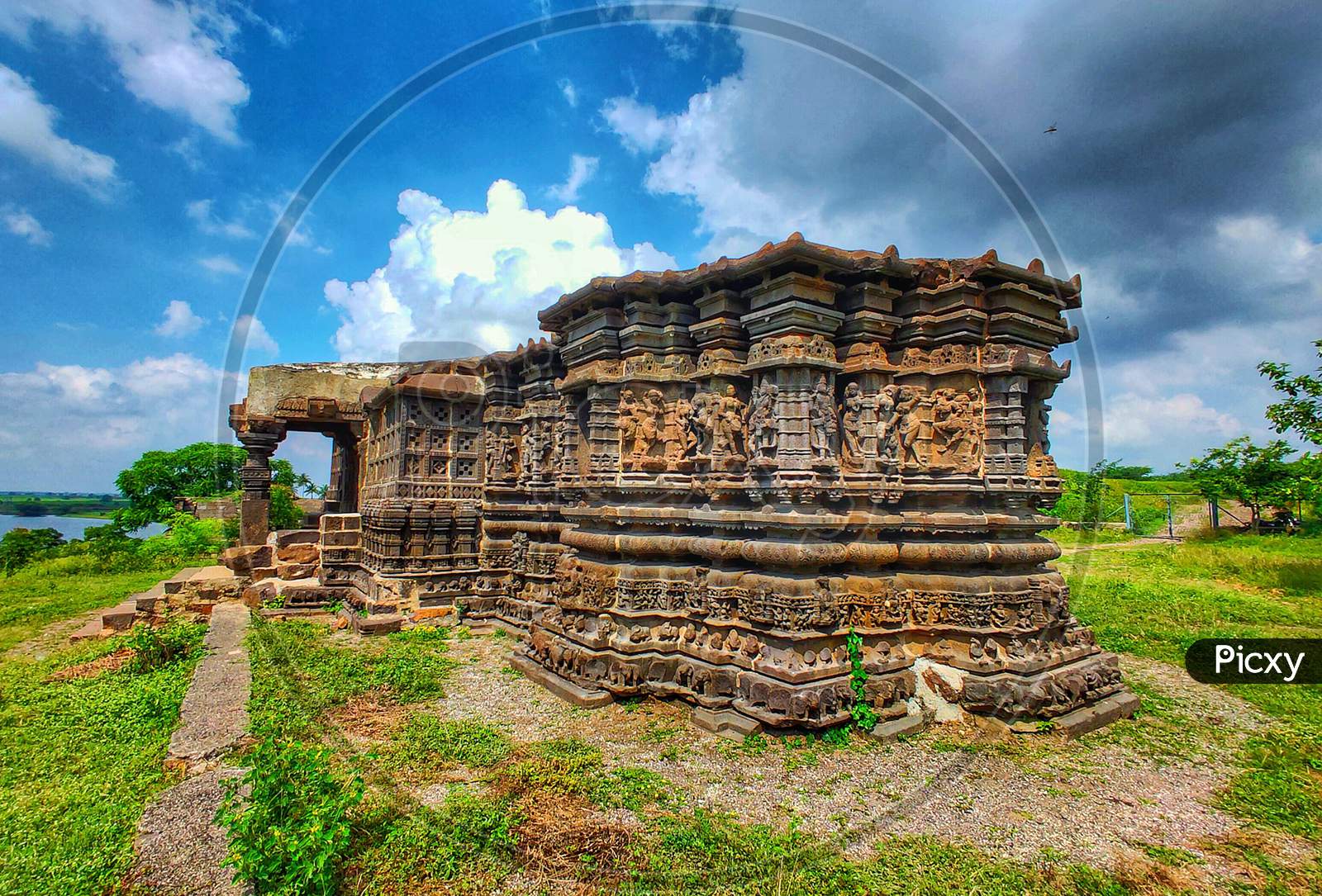 Architecture Of An Ancient Hindu Temple