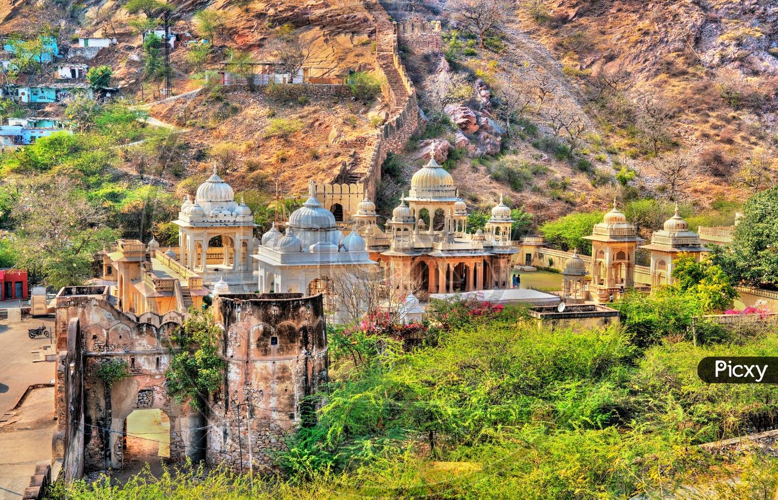 Royal Gaitor, A Cenotaph In Jaipur - Rajasthan, India
