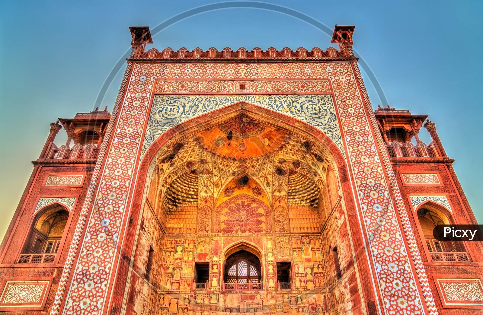 Western Gate Of Sikandra Fort In Agra - Uttar Pradesh, India