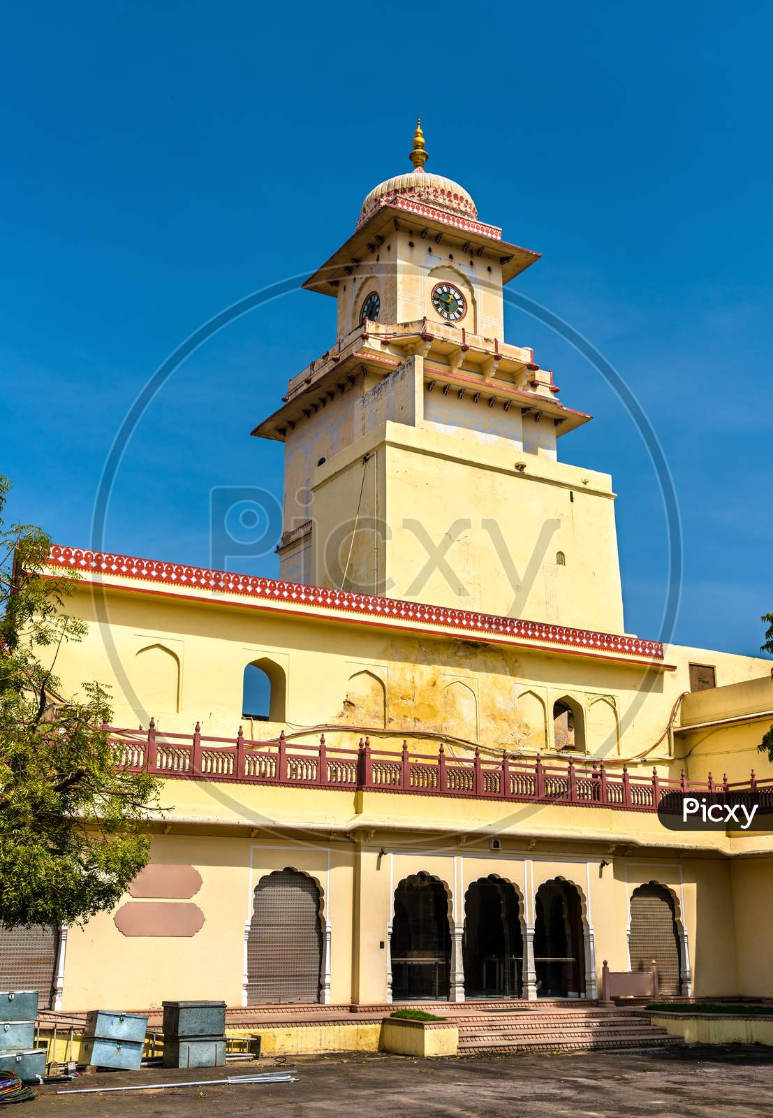 Tower At City Palace In Jaipur, India