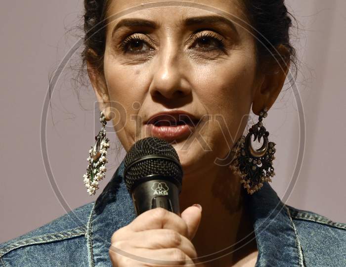 Bollywood Actress Manisha Koirala During 3Rd Brahmaputra Literary Festival, Organised By Publication Board Assam And Supported By The Assam Government At Sankardev Kalakhetra In Guwahati, Assam